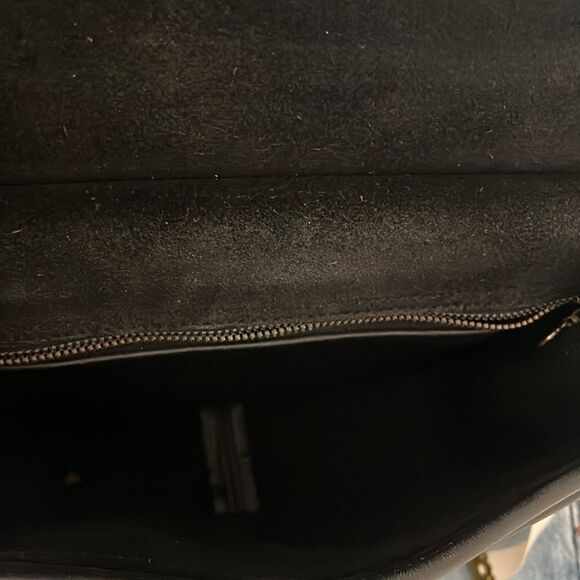 Vintage Coach Willis Bag 9927 Black Leather Handbag crossbody Made in USA - Picture 8 of 10